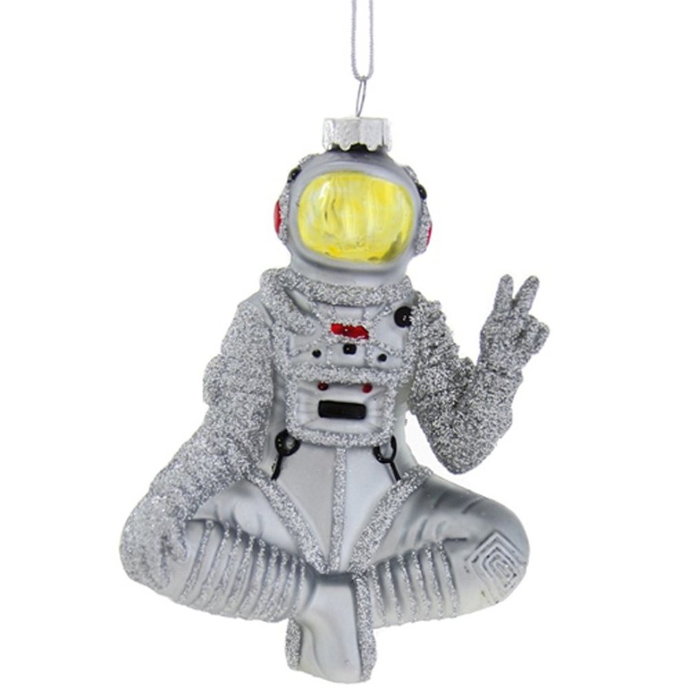 Peace Out Astronaut Ornament